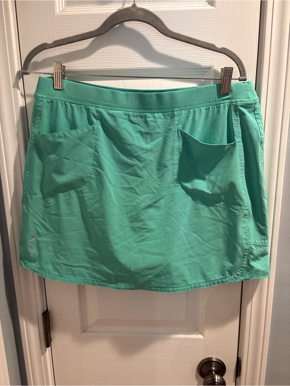 Ralph Lauren RLX Mint Green Active Skort with Pockets